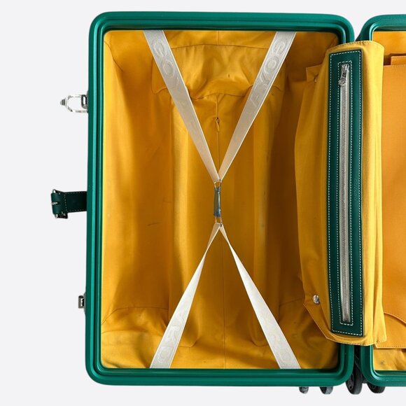 Goyard Green Bourget PM Trolley Case - Picture 7 of 8